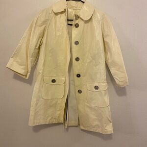 Michael Kors Cream Rain Jacket